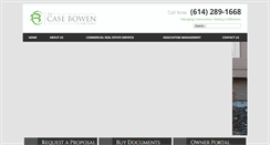 Desktop Screenshot of casebowen.com